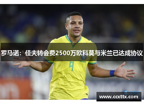 罗马诺：佳夫转会费2500万欧科莫与米兰已达成协议